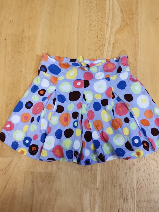 Crazy 8 Other - Crazy 8 Girls Geometric Circle Print Pleated Skort Size XS 4 Vintage 2013